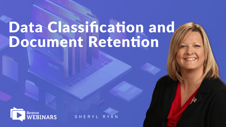 Data Classification and Document Retention