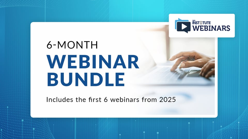 2025 January - June Webinar Bundle