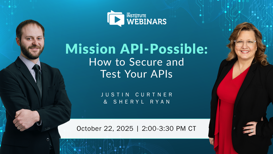 Mission API-Possible: How to Secure and Test Your APIs