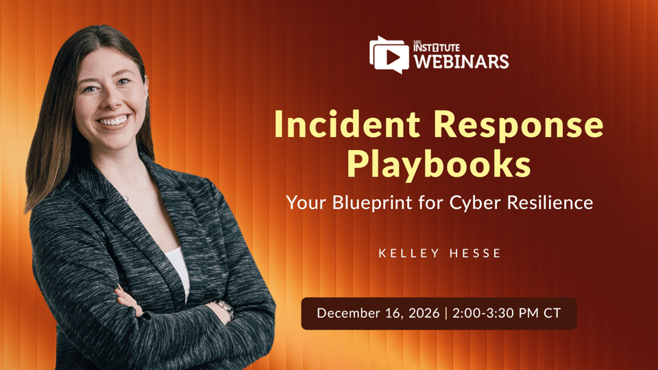 Incident Response Playbooks—Your Blueprint for Cyber Resilience