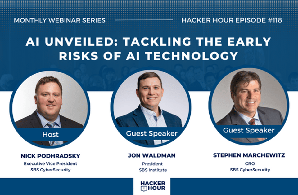 Hacker Hour: AI Unveiled-Tackling the Early Risks of AI Technology